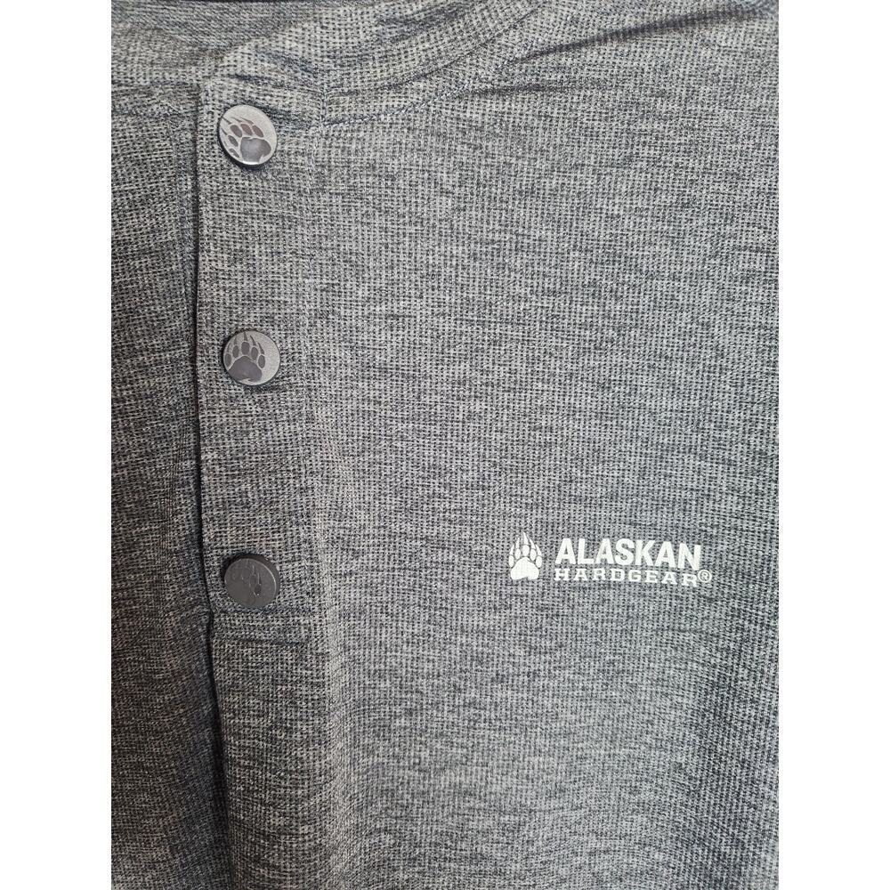Alaskan Hardgear Duluth Trading Mens XL Tun-Dry Standard Fit Short Sleeve Henley - Picture 2 of 7